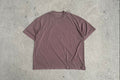 PLAYERA MANGA CORTA POLYCOTTON PESO MEDIO CHOCOLATE PIGMENT