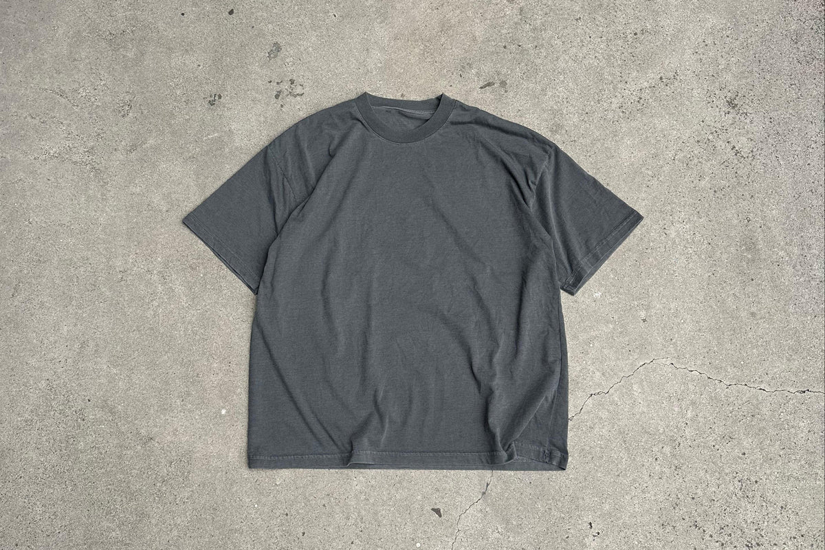 PLAYERA MANGA CORTA POLYCOTTON PESO MEDIO GRIS PIGMENT