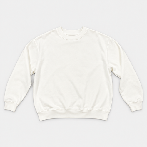 Crewneck heavy hueso, frente