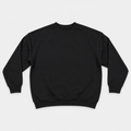 Crewneck heavy negro, frente