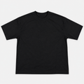 PLAYERA OVERSIZE PESO MEDIO NEGRO