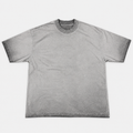 PLAYERA OVERSIZE PESO MEDIO REVERSE ANTIQUE GRIS
