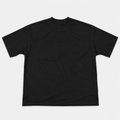 Playera manga corta heavy negro