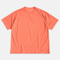 Playera manga corta polycotton peso medio naranja, frente